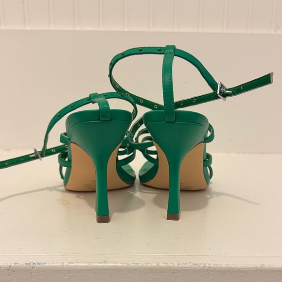 Marc Fisher Green Strappy Heels - Picture 5 of 8